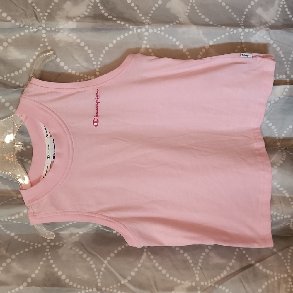 Champion tank, size small, pink